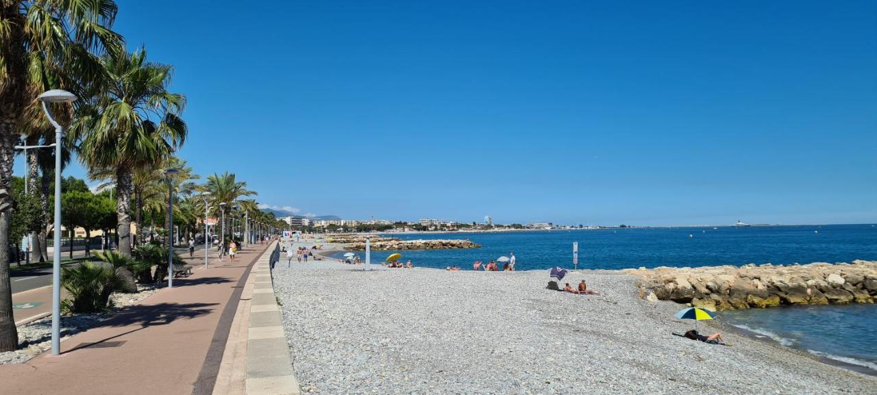 Studio De La Plage - Mer, Terrasse Et Garage Cagnes-sur-Mer Zewnętrze zdjęcie