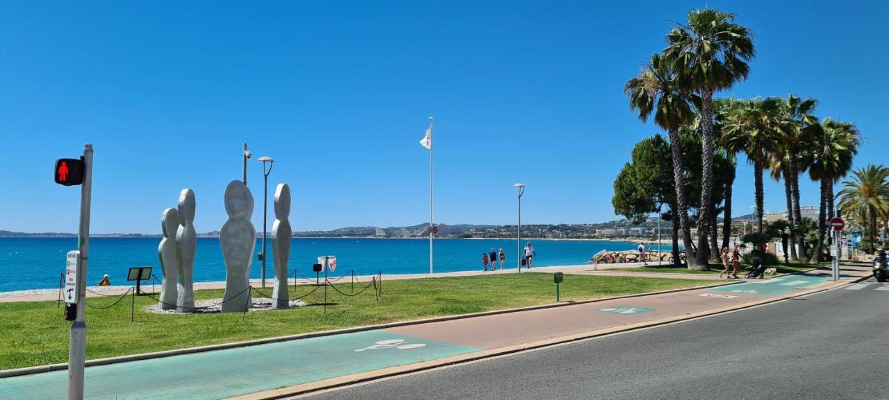 Studio De La Plage - Mer, Terrasse Et Garage Cagnes-sur-Mer Zewnętrze zdjęcie