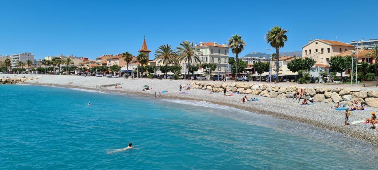 Studio De La Plage - Mer, Terrasse Et Garage Cagnes-sur-Mer Zewnętrze zdjęcie