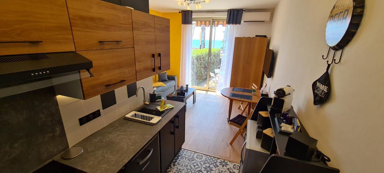 Studio De La Plage - Mer, Terrasse Et Garage Cagnes-sur-Mer Zewnętrze zdjęcie