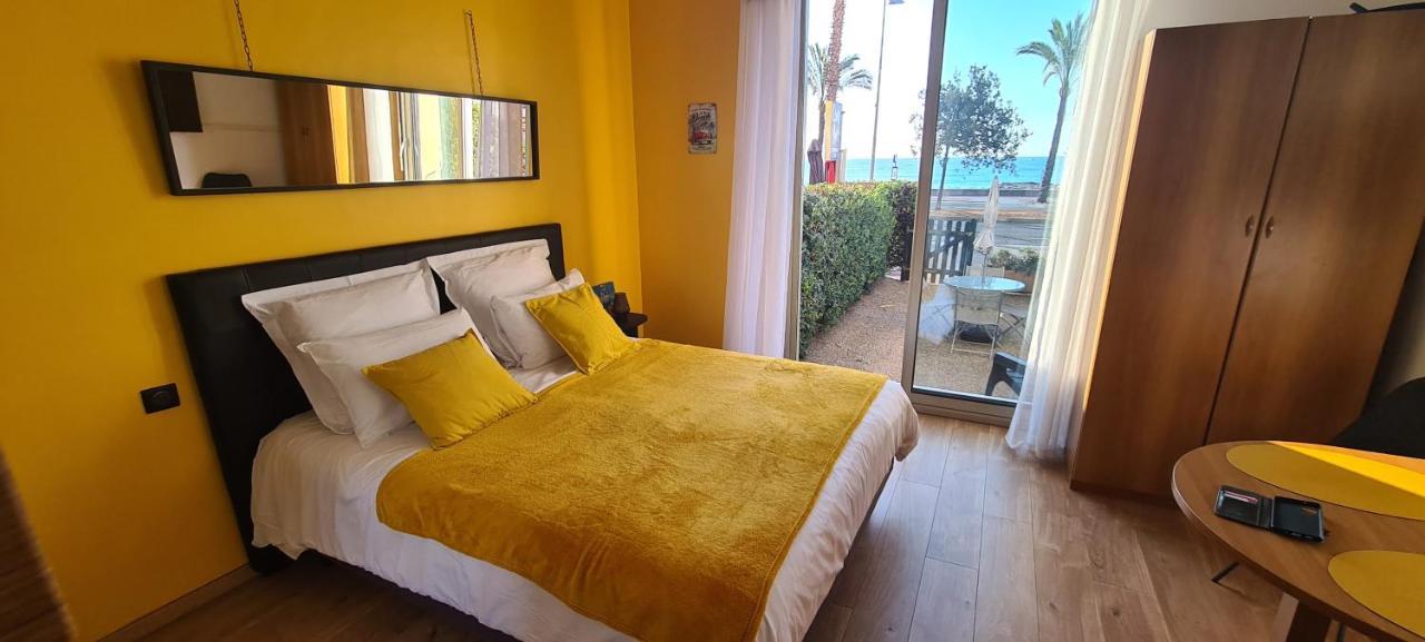 Studio De La Plage - Mer, Terrasse Et Garage Cagnes-sur-Mer Zewnętrze zdjęcie
