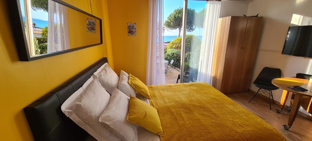 Studio De La Plage - Mer, Terrasse Et Garage Cagnes-sur-Mer Zewnętrze zdjęcie