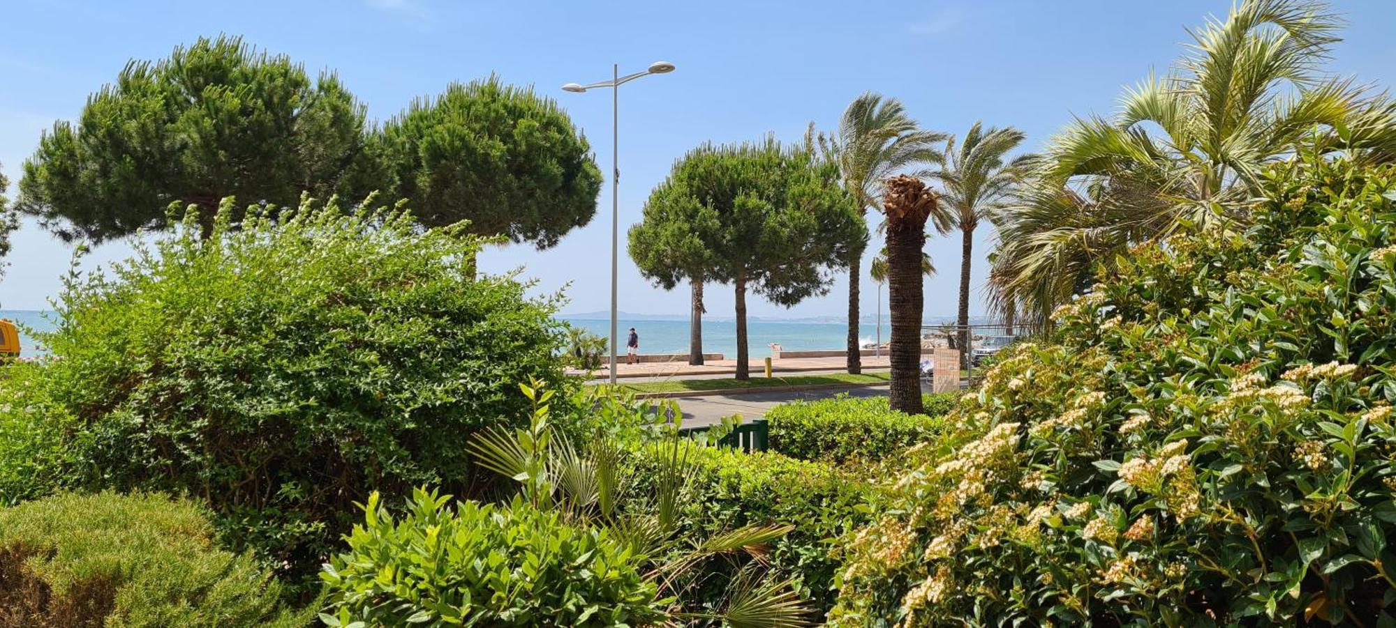 Studio De La Plage - Mer, Terrasse Et Garage Cagnes-sur-Mer Zewnętrze zdjęcie